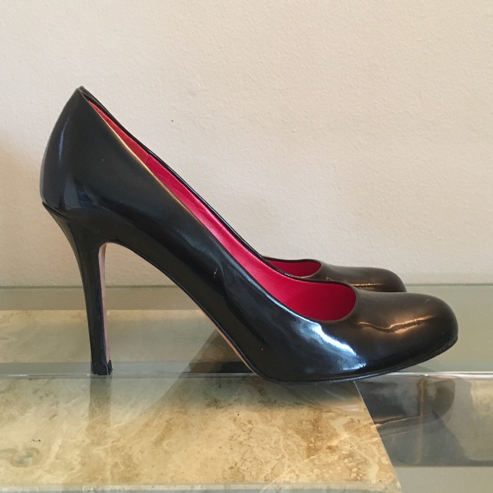 9.5 Ramon Tenza Patent Stiletto Pumps